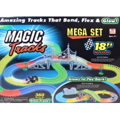 Pista luminoasa Magic Tracks 330 piese
