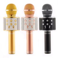 Microfon Karaoke Wireless cu Bluetooth