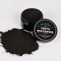 Tratament albire dinti cu extract de cocos si carbune activ