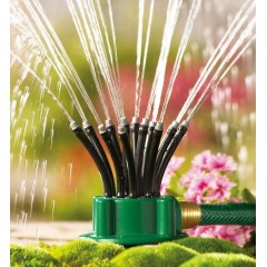 Aspersor multifunctional 360 grade, 12 furtunuri