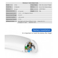 Termometru non contact cu infrarosu