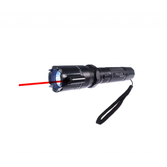 Lanterna cu electrosoc si laser