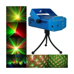 Mini Proiector laser cu 2 diode – rosu si verde