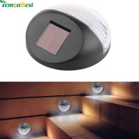 Set 4 lampi solare de perete cu 2 LED-uri