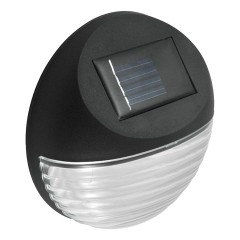 Set 2 lampi solare de perete cu 2 LED-uri