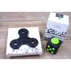 Fidget Spinner + Fidget Cube
