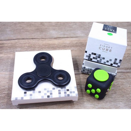 Fidget Spinner + Fidget Cube