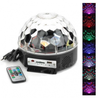 Glob disco cu Bluetooth, USB si telecomanda