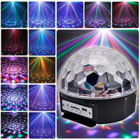 Glob disco cu Bluetooth, USB si telecomanda