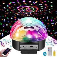 Glob disco cu Bluetooth, USB si telecomanda