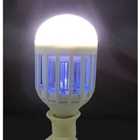 Bec LED 2 in 1 cu lampa UV anti insecte
