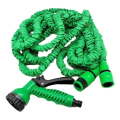 Set 2 furtunuri extensibile 30 m + 2 pistoale