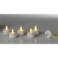 Set 6 lumanari electronice LED tip pastila