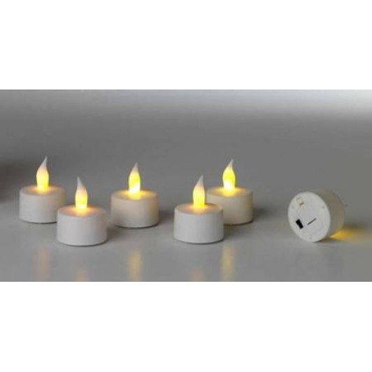 Set 6 lumanari electronice LED tip pastila