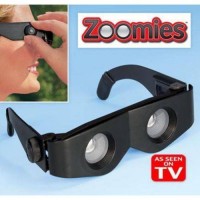 Ochelari tip binoclu cu zoom reglabil, negru