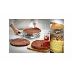 Feliator reglabil pentru blat de tort