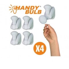 Set complet 4 becuri Handy Bulb LED bec fara fir cu intrerupator