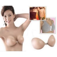 Set 2 Sutiene din silicon cu efect de push-up,fara bretele