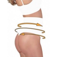 Pantalon modelator + chilot modelator cu talie inalta + Cadou : Centura de slabit reglabila de la S