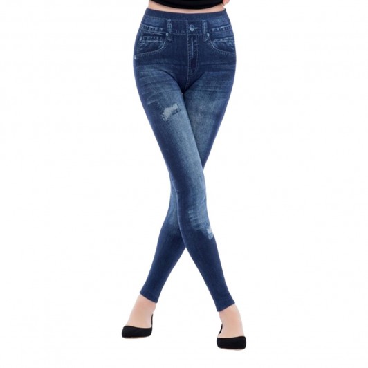 Colanti imitatie blugi