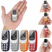 Mini telefon mobil dual sim, negru