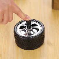 Scrumiera cu buton