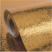 Folie de aluminiu autoadeziva bucatarie 60 x 200 cm, ARGINTIU sau AURIU