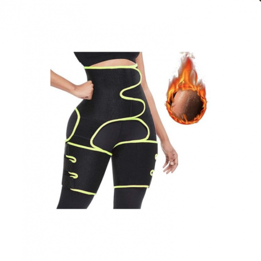 Costum Tip Banda Ajustabila 3 In 1 Pentru Slabit Si Modelarea Taliei, Soldului Si Picioarelor