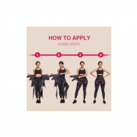 Costum Tip Banda Ajustabila 3 In 1 Pentru Slabit Si Modelarea Taliei, Soldului Si Picioarelor