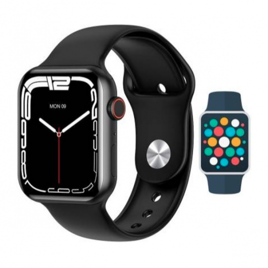 Ceas SmartWatch i7 Pro Max cu Functie de Fitness Ecran Tactil, Asistent Vocal