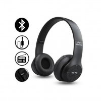 Casti wireless P47, Bluetooth 5.0, stereo, microfon, radio
