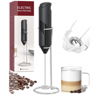 Mixer pentru spuma de lapte, cafea, oua, caffe latte, ciocolata calda, cappuccino cu sau fara suport