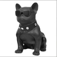 Boxa Portabila Bulldog, Negru/Rosu Cu Bluetooth, Cititor USB, Card, Radio Si Microfon 20 x 20 x 14 c