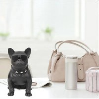 Boxa Portabila Bulldog, Negru/Rosu Cu Bluetooth, Cititor USB, Card, Radio Si Microfon 20 x 20 x 14 c