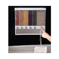 Cutie Plastic Dozator Alimente 6 Comp. 10l 37.5×32.4×14.4cm