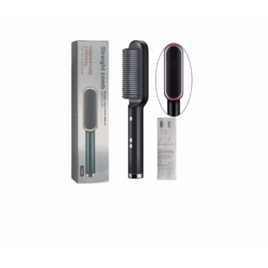 Perie electrica Straight comb FH-909 pentru indreptarea parului