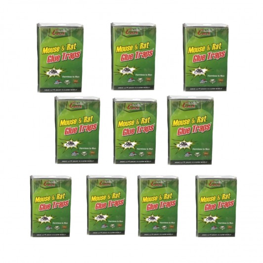 Set 10 capcane lipici, pentru soareci si sobolani