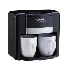 Cafetiera cu 2 Cani Incluse, Filtru Permanent