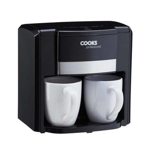 Cafetiera cu 2 Cani Incluse, Filtru Permanent