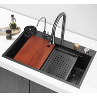 Chiuveta Multifunctionala Bucatarie, Accesoriile Incluse, Dus Extractabil