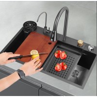 Chiuveta Multifunctionala Bucatarie, Accesoriile Incluse, Dus Extractabil