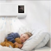 Racitor de aer portabil 2 in 1, 1800W, termostat electronic, display LED, timer, functii de racire