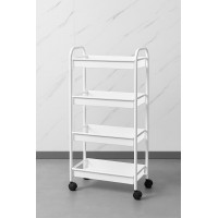 Raft organizator cu roti si 4 rafturi