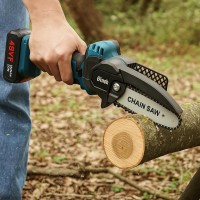 Drujbă Electrică 6 inch cu 2 Acumulatori 48V – AH-0650