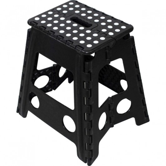 Taburete Pliabil Plastic Color Asortat 39×33,5×39 cm Gradina