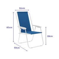 Scaunul Pliabil 59 x 83 x 51 cm