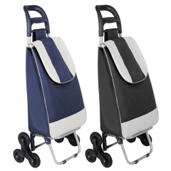 Carucior de cumparaturi, Roti triple, Textil