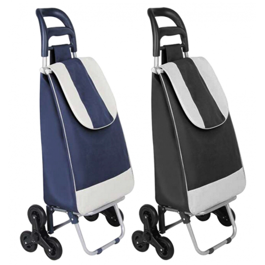 Carucior de cumparaturi, Roti triple, Textil