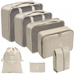 Set 7 Genti de Calatorie, pentru Depozitare, Compresibile, 7 Dimensiuni, Impermeabile