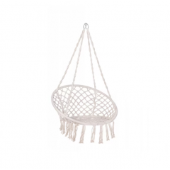 Leagan tip scaun rotund suspendat, pentru casa sau gradina, cu franjuri, capacitate 150kg, 79x80x120 Leagan tip scaun rotund suspendat, pentru casa sau gradina, cu franjuri, capacitate 150kg, 79x80x120